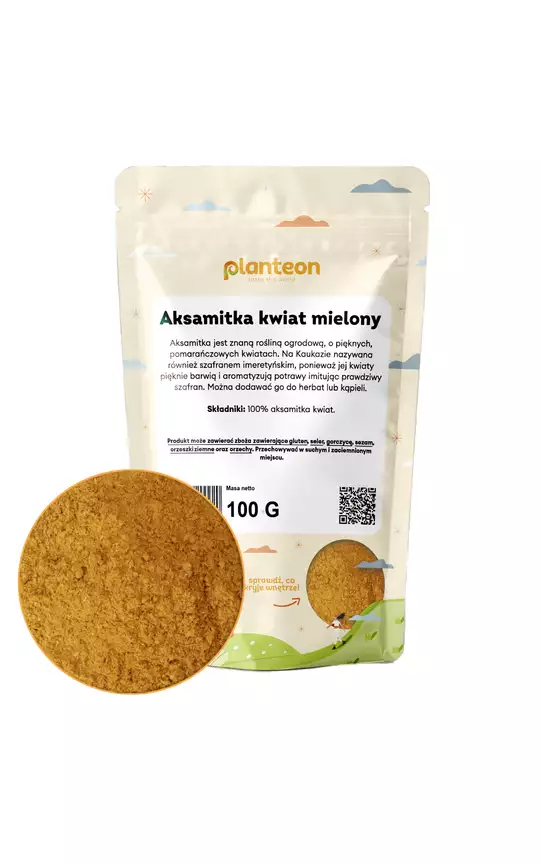Aksamitka kwiat mielony