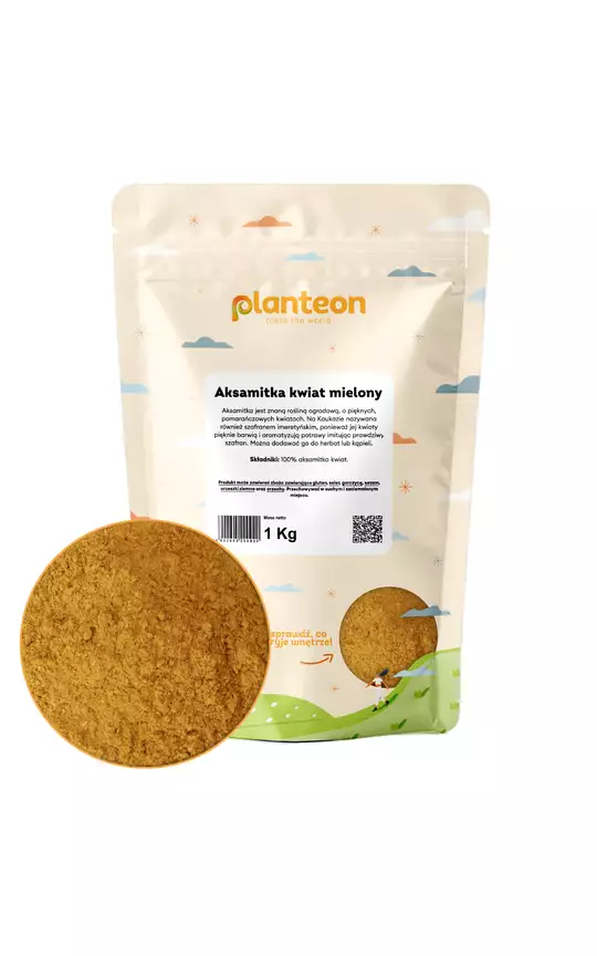Aksamitka kwiat mielony - waga: 1kg
