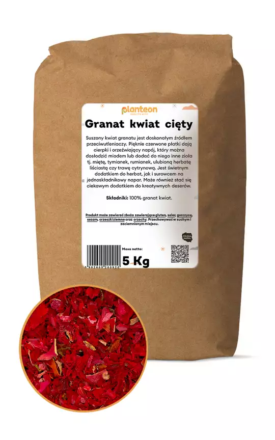 Granat kwiat cięty - waga: 5kg