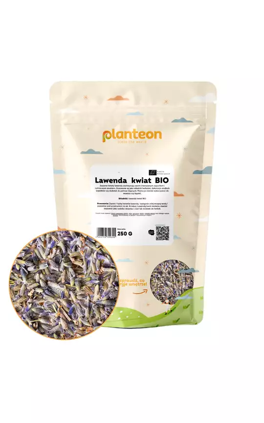Lawenda kwiat BIO - waga: 250g