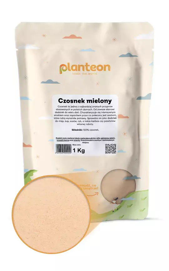 Czosnek mielony - waga: 1kg